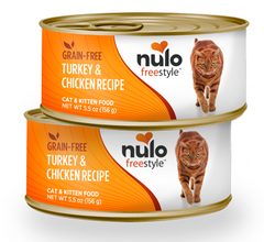 Nulo FreeStyle Grain Free Turkey & Chicken Recipe Canned Kitten & Cat Food