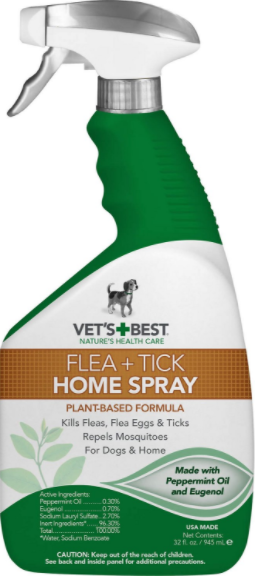 Vet's Best Flea and Tick Home Spray for Dogs