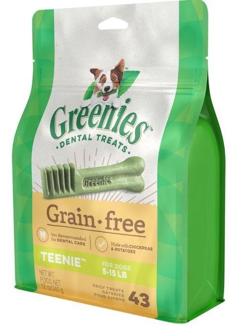 Greenies Teenie Grain Free Dental Dog Chews
