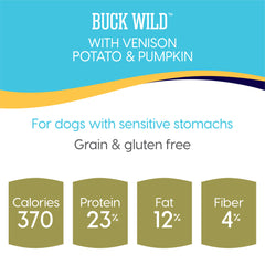 Solid Gold Buck Wild Adult Venison, Potato, & Pumpkin Recipe Dry Dog Food