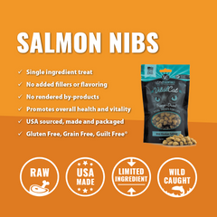 Vital Essentials Vital Cat Freeze Dried Grain Free Wild Alaskan Salmon Cat Treats