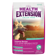 Health Extension Grain Free Salmon Recipe Dry Dog Food