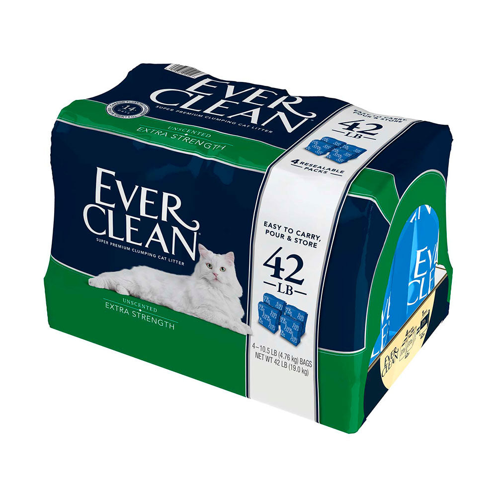 Ever Clean® Extra Strength Unscented Super Premium Clumping Cat Litter 42 Lbs