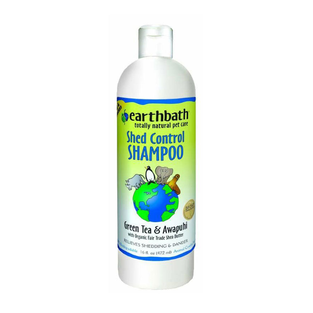 Earthbath® Green Tea & Awapuhi Shed Control Shampoo for Cat & Dog 16 Oz