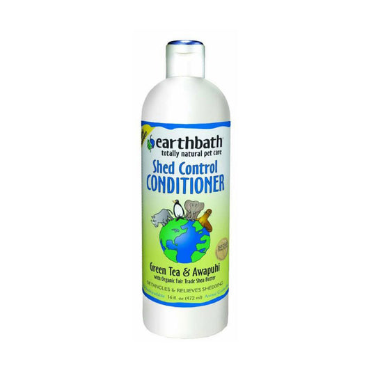 Earthbath® Green Tea & Awapuhi Shed Control Conditioner for Cat & Dog 16 Oz