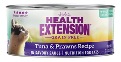Health Extension Grain-Free Tuna and Prawns Recipe Canned Cat Food