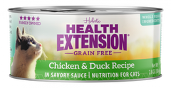 Health Extension Grain Free Chicken and Duck Recipe Canned Cat Food