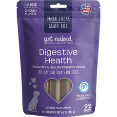 N-Bone Get Naked Grain Free Digestive Health Dental Chew Dog Treats