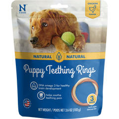 N-Bone Puppy Teething Rings Chicken Flavor Dog Treats