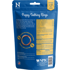 N-Bone Puppy Teething Rings Chicken Flavor Dog Treats