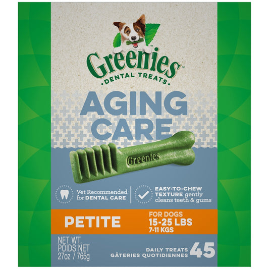 Greenies Aging Care Petite Dental Care Dog Treats