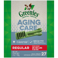 Greenies Aging Care Regular Size Dental Care Dog Treats