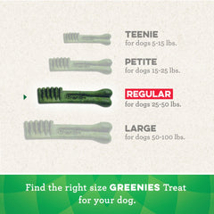 Greenies Aging Care Regular Size Dental Care Dog Treats