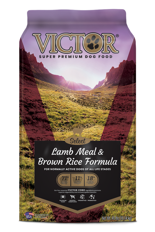 Victor Select Lamb Meal & Brown Rice Formula Dry Dog Food