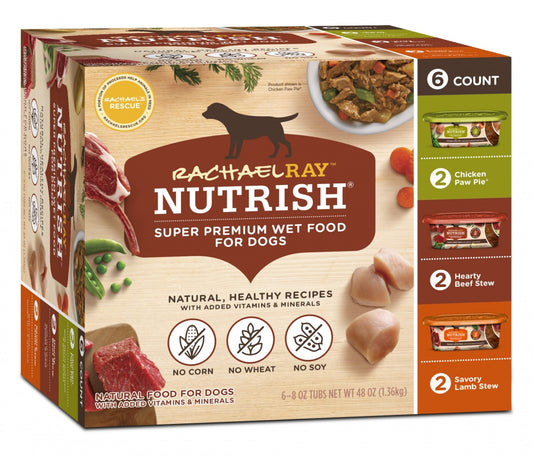 Rachael Ray Nutrish Natural Variety Pack Wet Dog Food