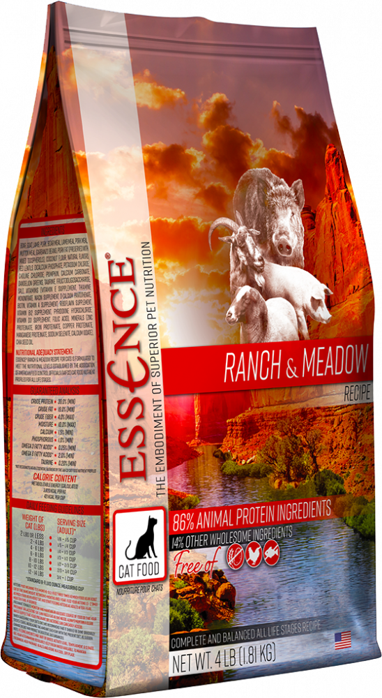 Essence Grain Free Ranch & Meadow Recipe Dry Cat Food