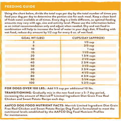 Merrick Limited Ingredient Diet Grain Free Real Chicken & Sweet Potato Recipe Dry Dog Food