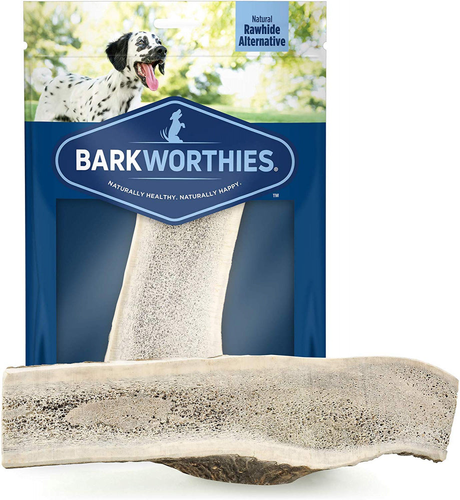 Barkworthies Split Elk Antler Dog Chew for Extra Large Breed Dogs