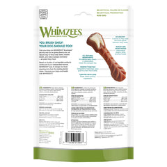 Whimzees Brushzees Natural Daily Dental Medium Breed Dog Treats