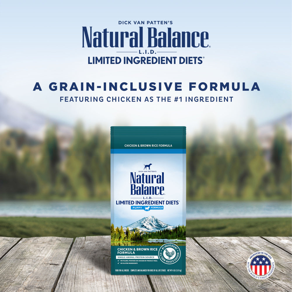 Natural Balance L.I.D. Limited Ingredient Diets Chicken & Brown Rice Puppy Formula Dry Dog Food