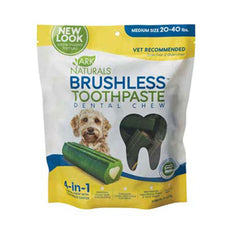 Ark Naturals® Brushless™ Toothpaste Dog Dental Chew Medium 18 Oz