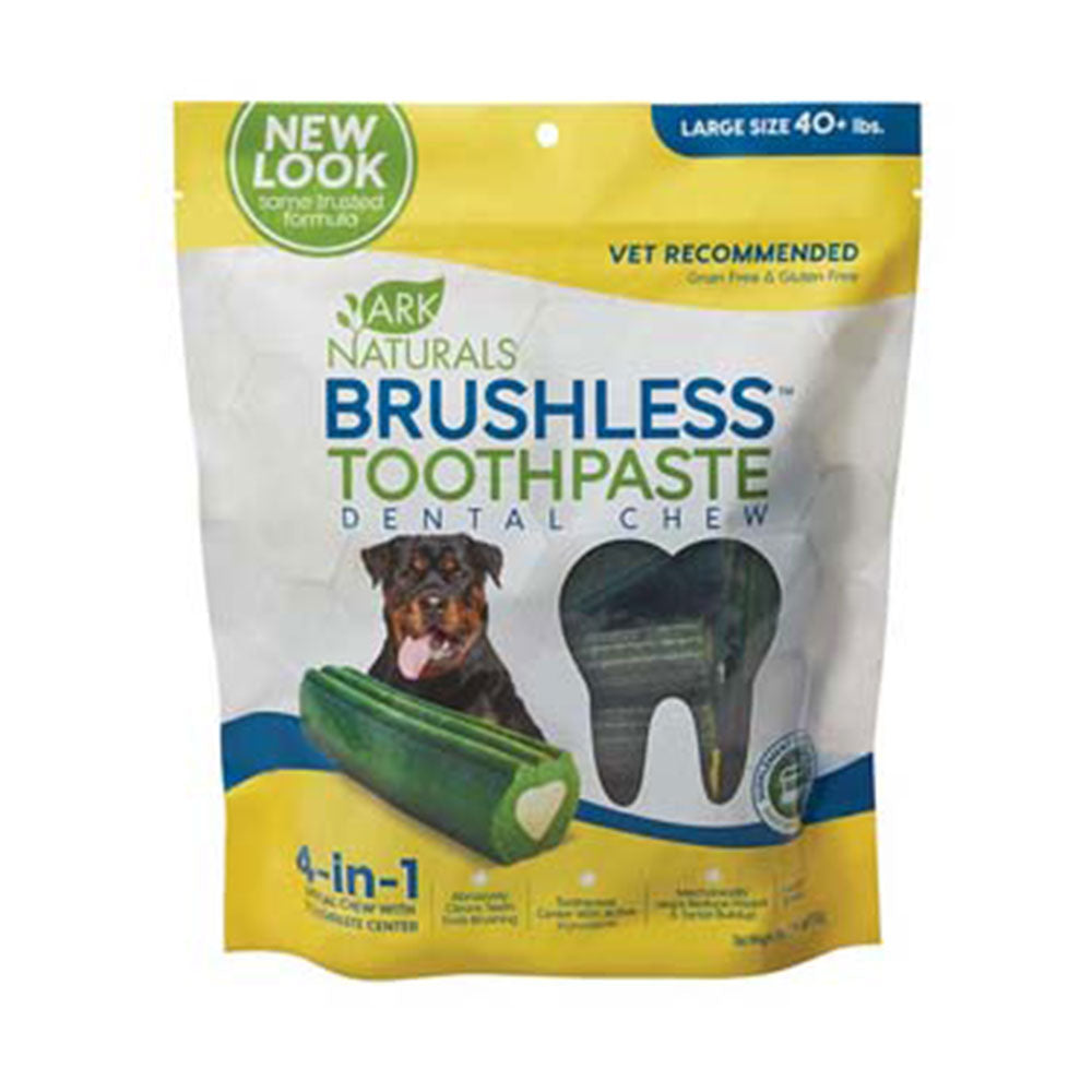 Ark Naturals® Brushless™ Toothpaste Dog Dental Chew Large 18 Oz