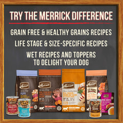 Merrick Grain Free Turkey Bone Broth Wet Dog Food Topper