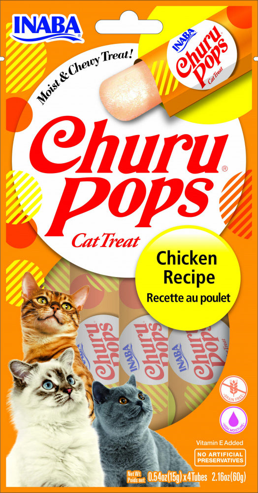 Inaba Churu Pops Chicken Recipe Cat Treats