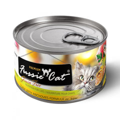 Fussie Cat Premium Tuna with Anchovies Canned Cat Food