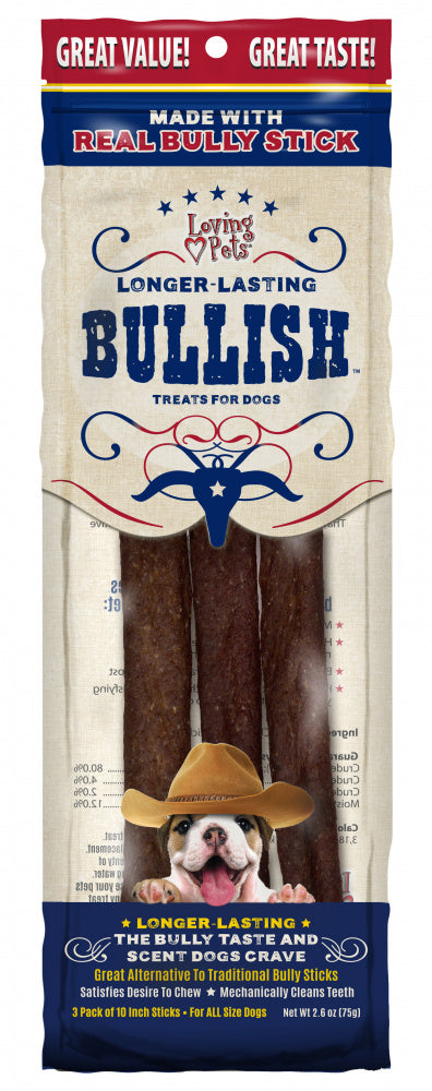 Loving Pets Bullish Treats Dog Treats