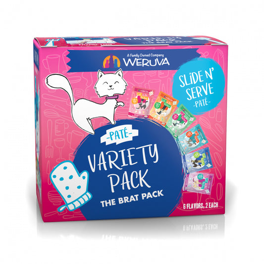 Weruva Cats in the Kitchen The Brat Pack Variety Pack Cat Food Pouches