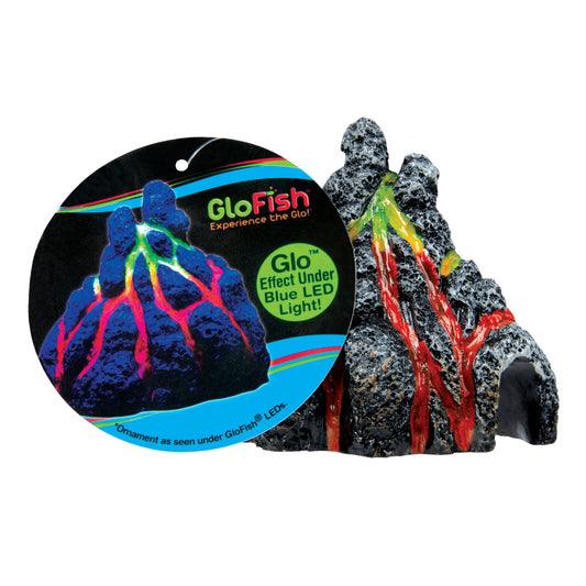 GloFish Ornament Volcano Tank Accessory