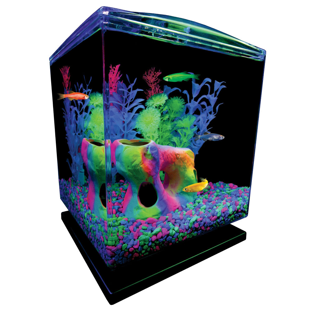 GloFish Aquarium Pink, Green & Blue Gravel