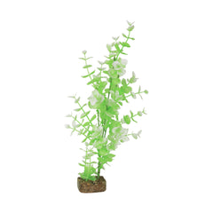 GloFish Plant Large Green & White Tank Accessory