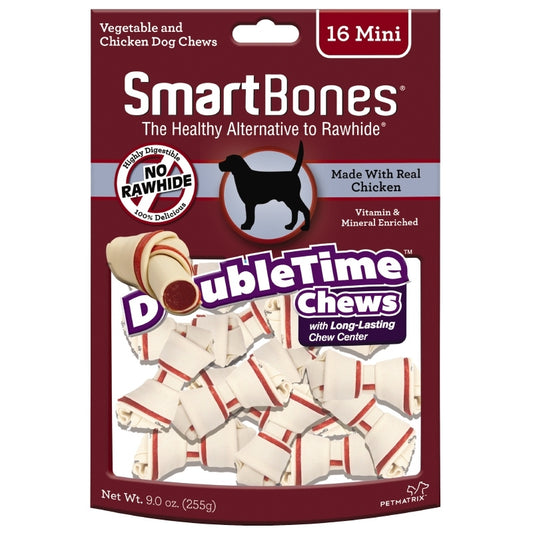 SmartBones DoubleTime Bones Chicken Dog Treat