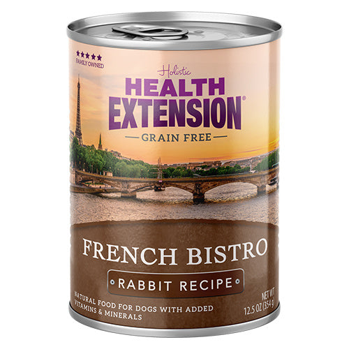 Health Extension French Bistro Rabbit Recipe Canned Dog Food
