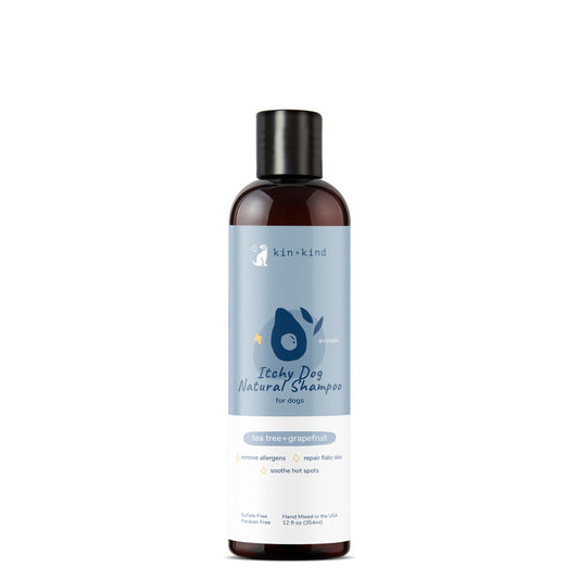 kin+kind Itchy Dog Natural Tea Tree Grapefruit Shampoo