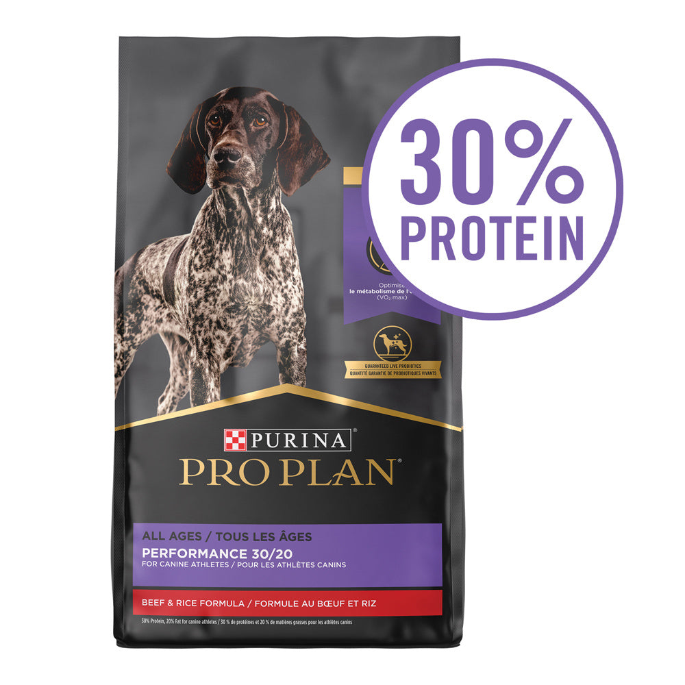 Purina Pro Plan Sport 30/20 Beef & Rice Formula Dry Dog Food