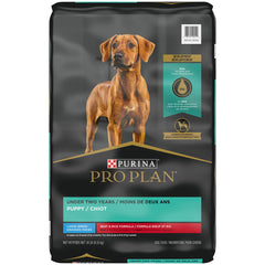 Purina Pro Plan Development Beef & Rice Formula With Probiotics High Protein Large Breed Dry Puppy Food