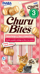 Inaba Cat Churu Bites Chicken Recipe Wraps Tuna With Salmon Recipe Cat Treats