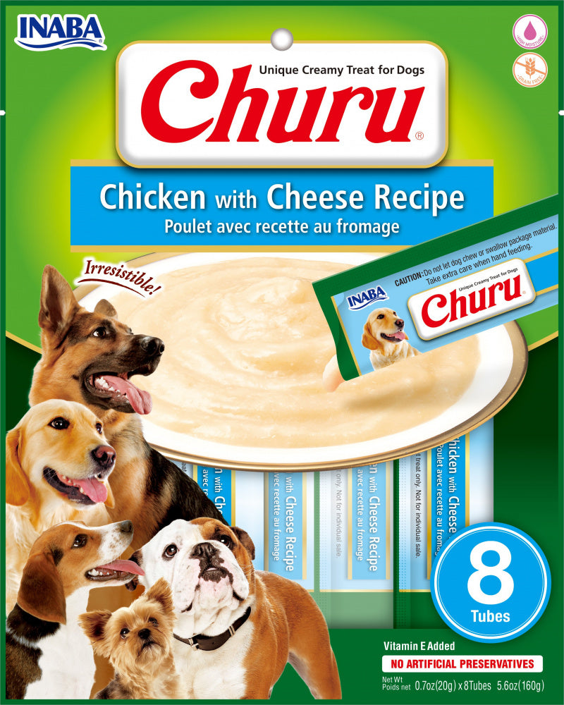 Inaba Dog Churu Chicken With Cheese Recipe Dog Treat