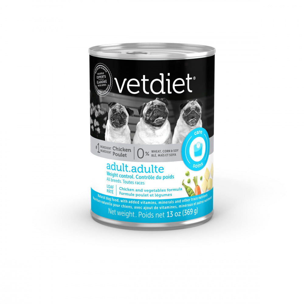 Vetdiet Adult Dog Weight Control All Breeds Chicken Formula Wet Food