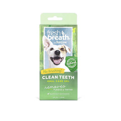 TropiClean® Fresh Breath® No Brushing Clean Teeth Dental & Oral Care Gel for Dog 4 Oz
