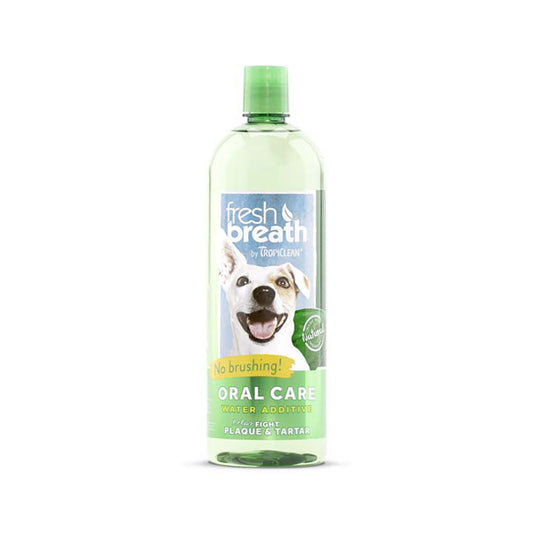 TropiClean® Fresh Breath® Oral Care Water Additive for Pets 33.8 Oz