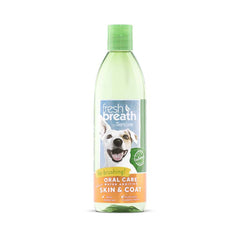 TropiClean® Fresh Breath Oral Care Water Additive Plus Skin & Coat for Dog 16 Oz