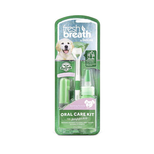 TropiClean® Fresh Breath® Oral Care Kit for Puppies 2 Oz