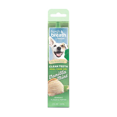 Tropiclean® Vanilla Mint Flavored Oral Care Gel for Dog 2 Oz