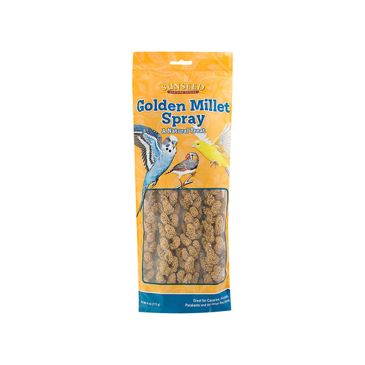 Sunseed® Golden Millet Spray Natural Birds Treats 4 Oz