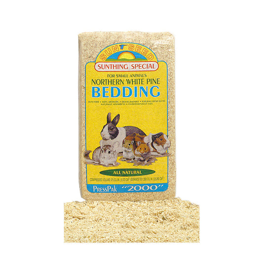 Sunseed® Northern White Pine Bedding for Small Animals 1200 Cubic Inch