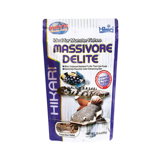 Hikari® Tropical Massivore Delite® Pellet Fish Food 13.4 Oz